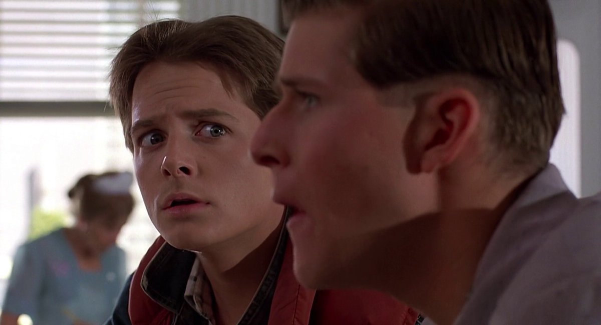 TheCinesthetic's tweet image. Back to the Future (1985) dir. Robert Zemeckis