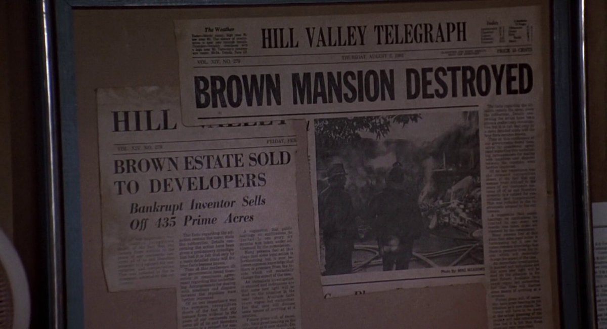 TheCinesthetic's tweet image. Back to the Future (1985) dir. Robert Zemeckis