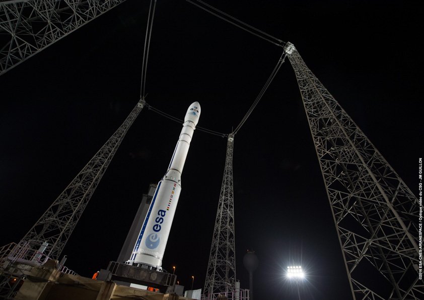 karinakeisler's tweet photo. Love a good rocket shot. This fella launched last week #VV07 SkySat-Gen2 &amp; PerúSAT-1 #nbn @Arianespace #satellite https://t.co/XsZxQtUa4Q