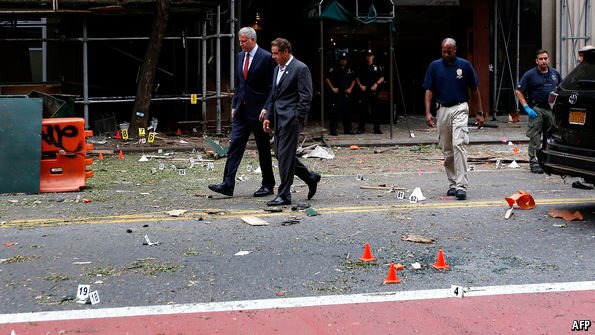 TheEconomist's tweet photo. Questions remain after an explosion in New York https://t.co/mGz32hkZC5 https://t.co/uCLG4wtrH0