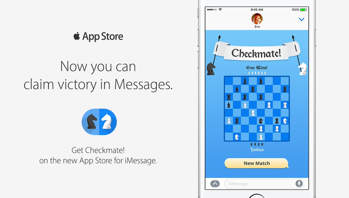 borderleap's tweet photo. Add some competition to your messages with Checkmate! https://t.co/GlbKvkASxh @AppStoreGames https://t.co/CsLms7zVDe