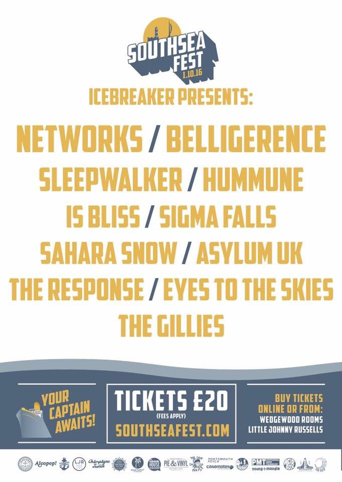 So this is happening! #Southsea #ssf16 #localmusic #portsmouth #october