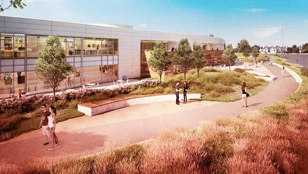 FastCompany's tweet photo. Why this Silicon Valley high school let students design its new campus https://t.co/hIZ1Te3xO4 https://t.co/InwiPyAJ9B