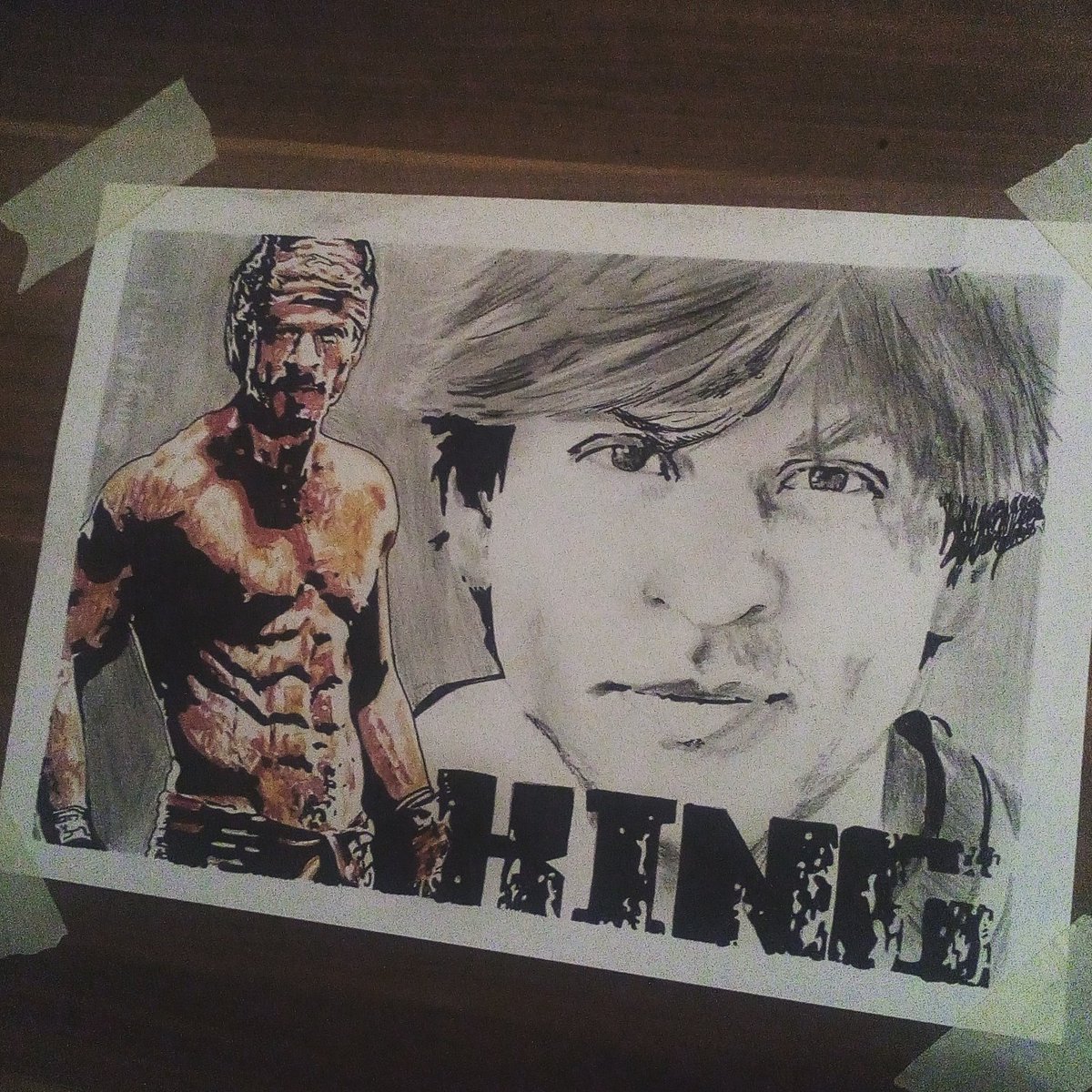 mylfwld's tweet photo. #wuuhuuu #art #drawing #7dayswork #artwork #srk #shahrukhkhan #kingkhan #drawing #bollywood #fanart @iamsrk https://t.co/T6G4iKYfP2
