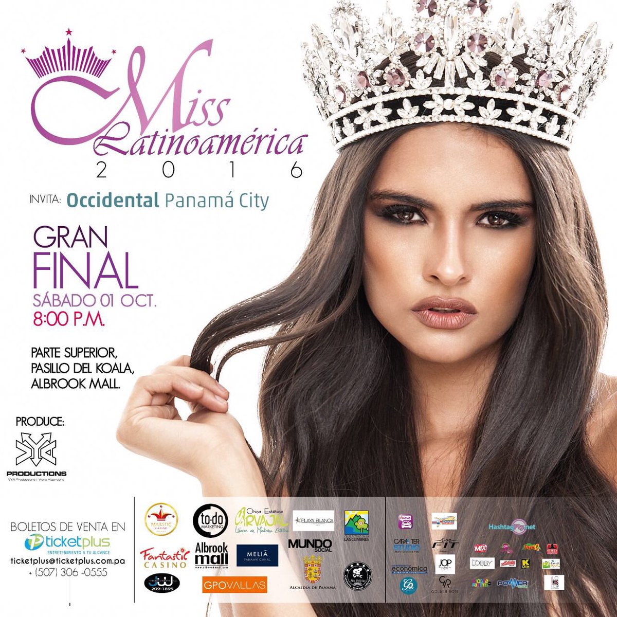 VYAProductions's tweet image. Las mujeres más bellas de #Latinoamerica Pronto en #Panama @G2Producciones @VieraAlgandona
@Rodriguez_Gui #ML2016