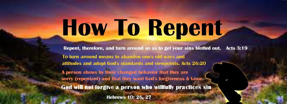 How to repent from wrongdoing according to the Bible. t1.vc/tw/sUb …  /.