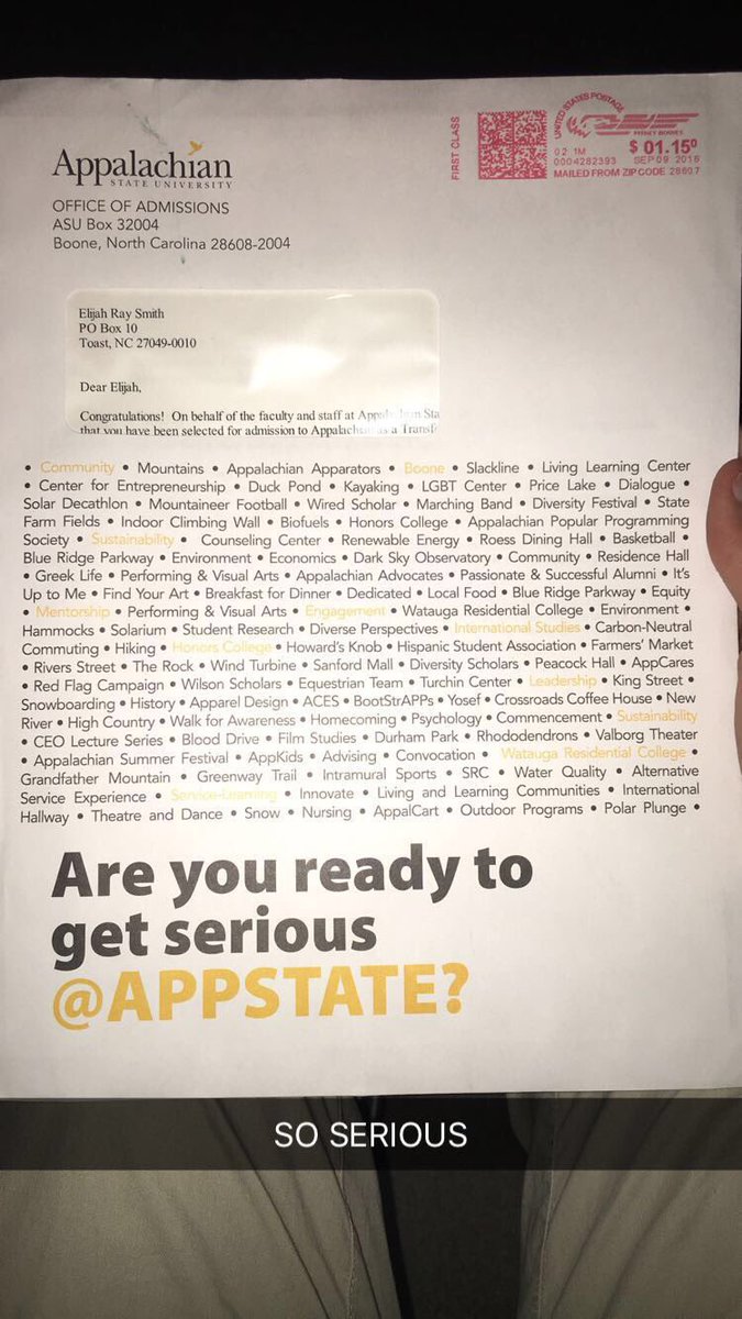 caprisuntan's tweet photo. can't thank God enough for this amazing opportunity 🙌🏽😻 see you in the spring boone #ASU19 #appstate19 https://t.co/sC5rEvDm56