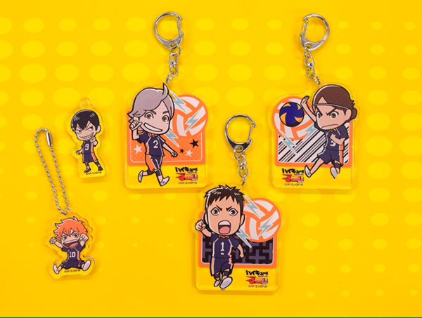 ハイキュー!! J-WORLD アクリルキーホルダー大 ペア 二口 青根