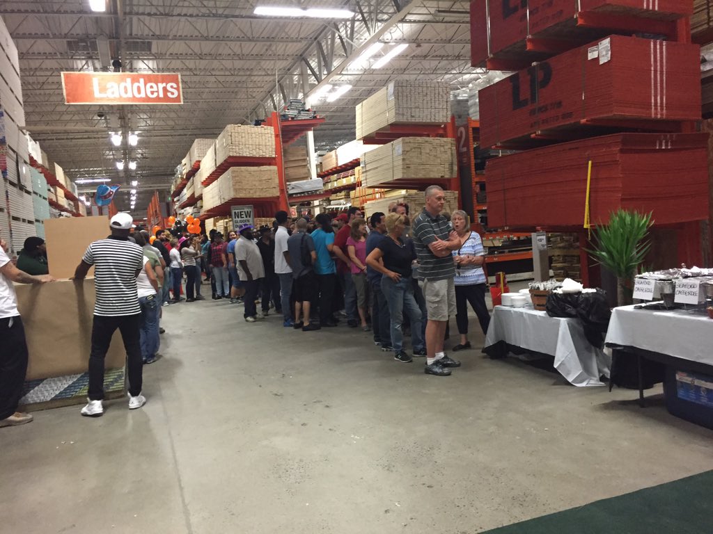 <a href="/hdfairfield/">Fairfield Home Depot</a> and the party starts