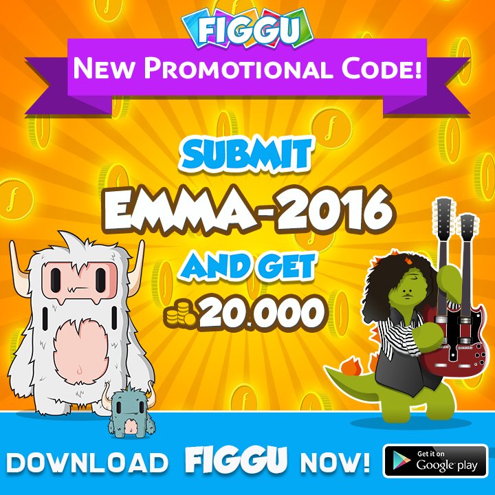getfiggu's tweet photo. Submit the code and get #FreeCoins!
Complete all the collections!
#Collect #Play &amp; #Trade https://t.co/Nn2hDS0sJ1