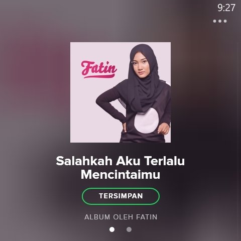 Salahkah Aku Terlalu Mencintaimu~<a href="/FatinSL/">Fatin Shidqia Lubis</a>