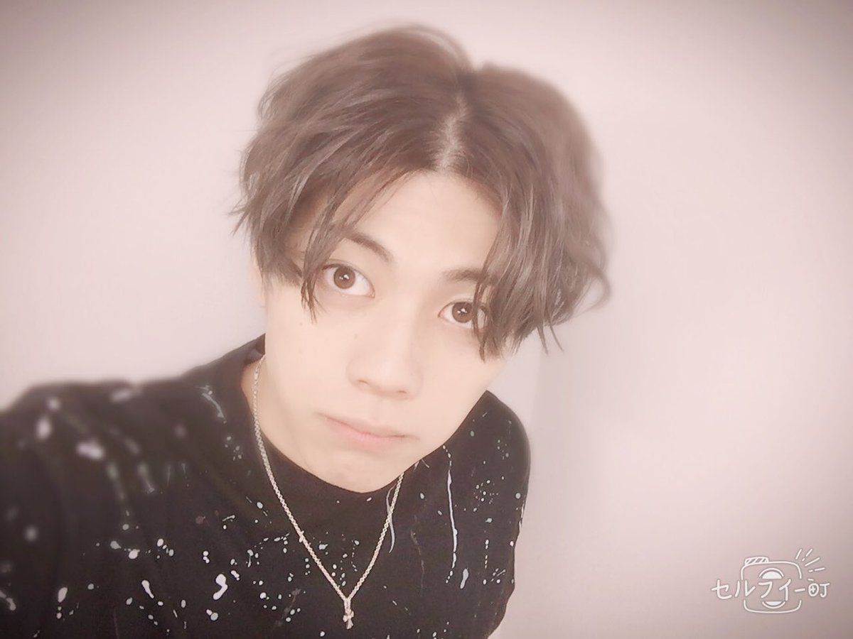 東啓介 昨日の取材の髪型