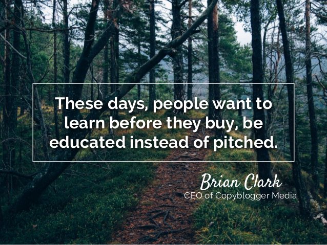 sanjay9689's tweet photo. "These days, people want to learn before they buy,be educated instead of pitched” #mondaymotivation #marketing #Tips https://t.co/RTYvPrAZKu
