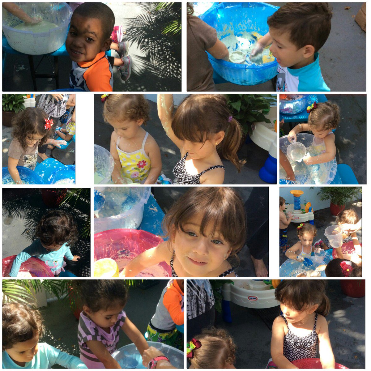 perpetuoangels's tweet photo. #photo_editor made by @lyrebirdstudio Pre pre Kinder playing and learning. #STEM #apspreschool #learning https://t.co/vPSNMbUfEQ