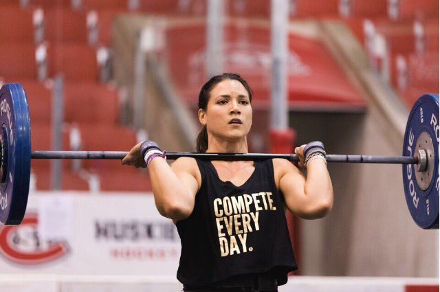 TheGraniteGames's tweet photo. The true competition's between you &amp; who you were yesterday. AsRx Women push thru Squat Clean &amp; Jerk. #granitegames https://t.co/pnj5b0AwMd