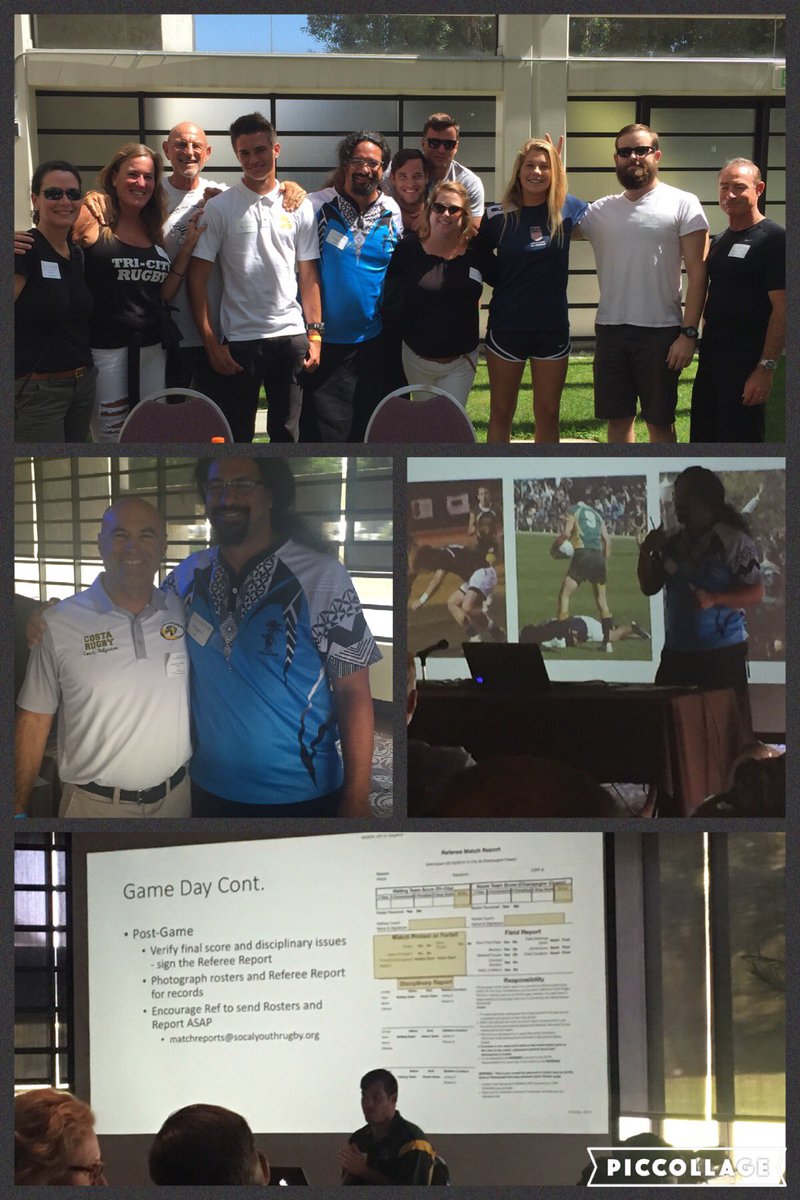 SoCal Youth Rugby 2016 Conference on the Game #rugby