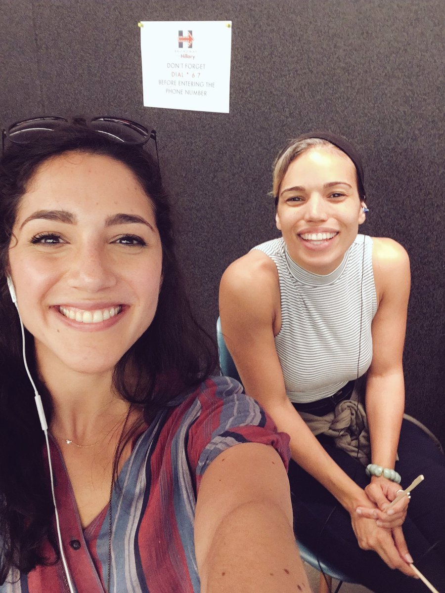 smassellsings's tweet photo. Hunchback for Hillary!! Making phone calls from Notre Dame! #bwayforhillary @bwayforhillary @hillaryforny https://t.co/E4dS6b2jxQ