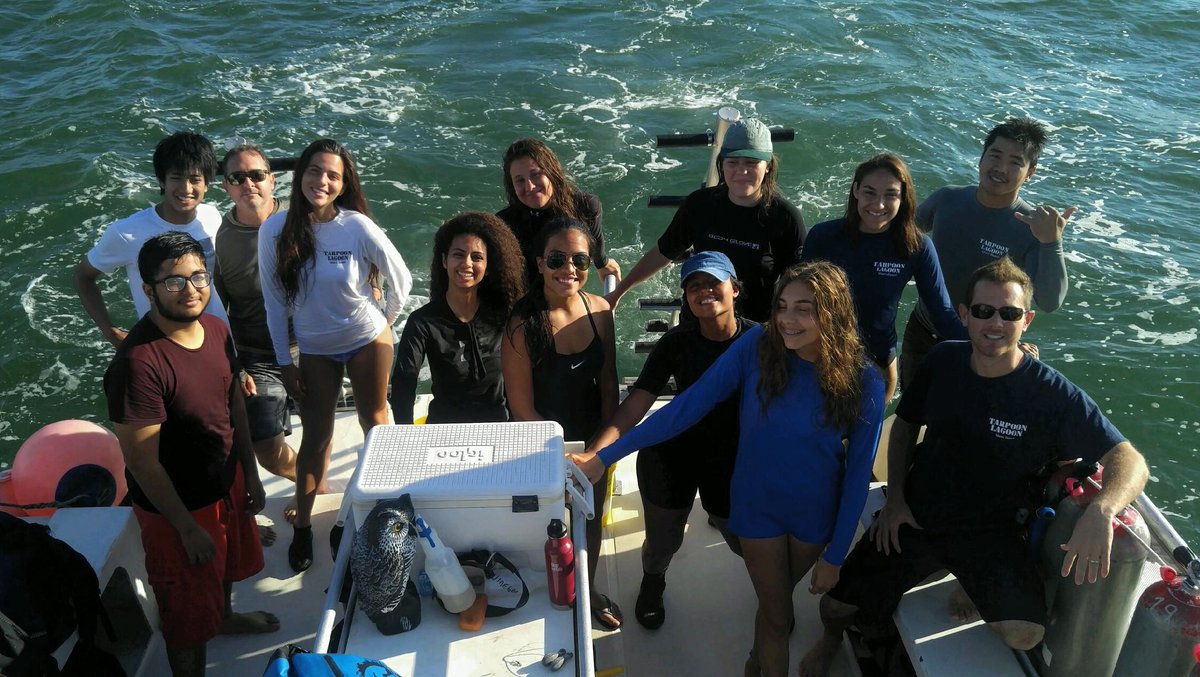 MrSalisburyMBSH's tweet photo. Full day of stingrays, eels &amp; 11 new Beach High Scuba Certifications! Congrats guys👌👌👌 @mbshSCUBA @MBSHPTSA @ecombsh https://t.co/kd2y6IgM0d