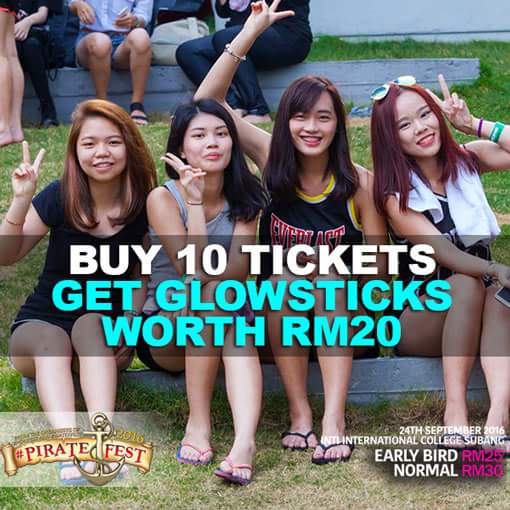 ICSINTISUBANG's tweet photo. BUY 10 TICKETS
FREE GLOWSTICKS

#PIRATEFEST is bound to be a great time for FUN, FUN, FUN! 
https://t.co/C9HEZAPh85 https://t.co/w7LprW9sb3