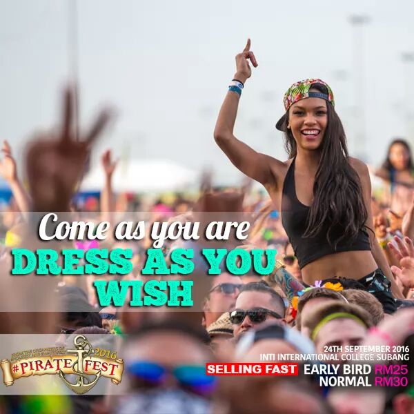 ICSINTISUBANG's tweet photo. Come as you are and dress as you wish at #PIRATEFEST.* No Bikini allowed

Early bird RM25
https://t.co/C9HEZAPh85 https://t.co/TRCMbAmWYD