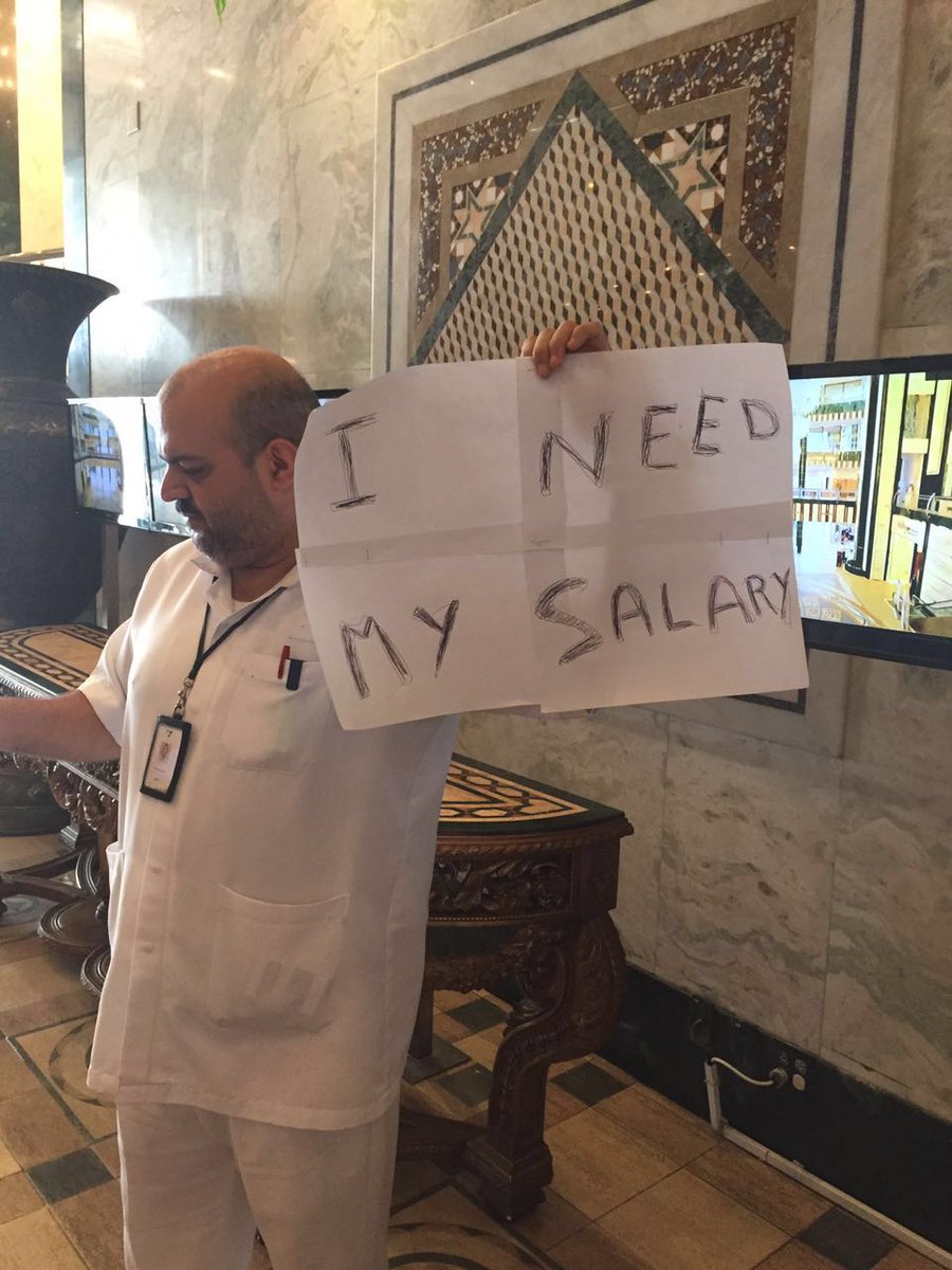 MidoAlhajji's tweet image. حياتنا تتعطّل لما تتأخر مكافآتنا لأيام معدودة، فما بالك بعمّال مغتربين بعوائلهم دون راتب ٣ أشهر! #مستشفى_سعد_التخصصي