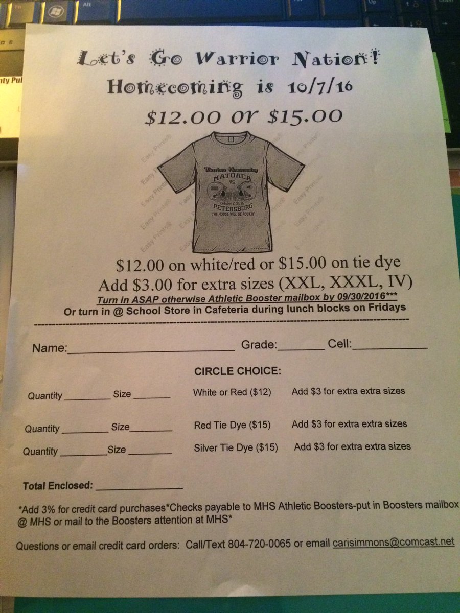 Get ready for Homecoming.