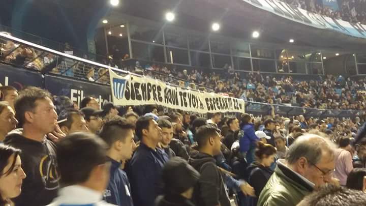 SalasRoci's tweet photo. #Siempreaquiteespero #RacingClub https://t.co/GrpBcz9OpC