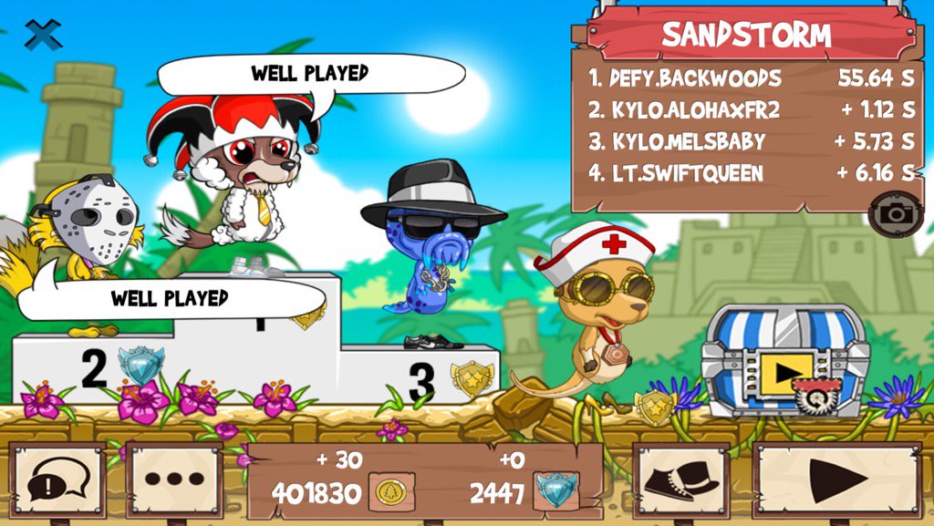 ALOHAxFR2's tweet photo. Having a blast @ #funrun2 #Backwoods #MELSBABY #SwiftQueen https://t.co/FOAGCMeDrX