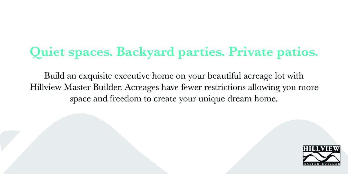 HillviewYEG's tweet photo. If wide open spaces capture your heart, we build there too!  Learn more at https://t.co/JjOFCJAXO4 #YEG #acreage https://t.co/d2Tvrk9MSv