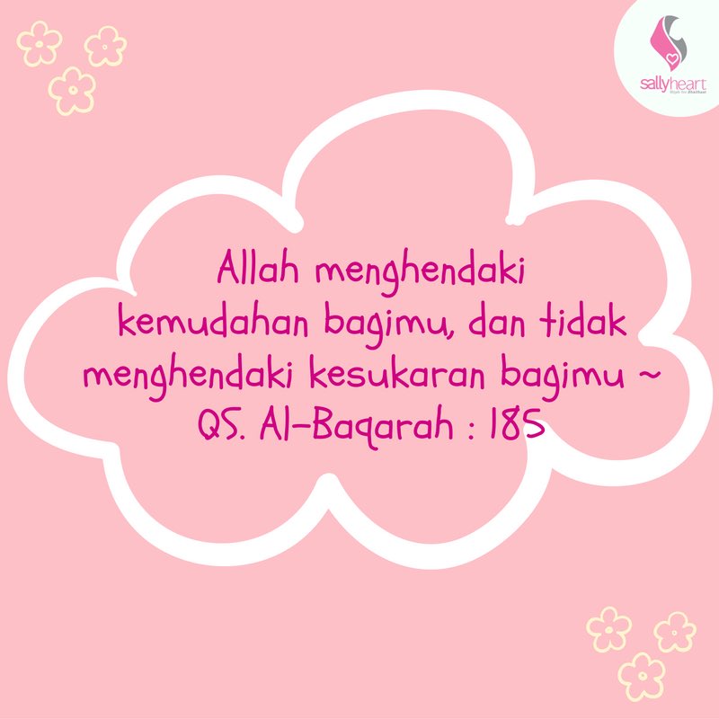 Semangat yaa! Sudah dijanjikan kemudahan bagi kita 😇😇 jangan pernah berhenti melangkah, Allah selalu ada 😘