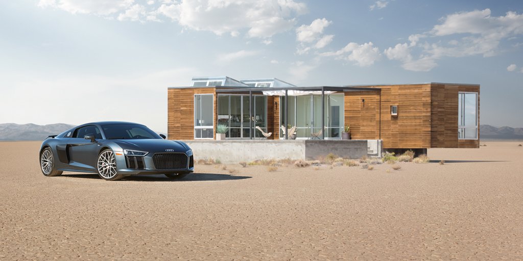 Airbnb's tweet image. Announcing the @Audi #LivetoDrive experience. 2 nights, 2 Audi R8s,1 desert home &amp;amp; lots of ✨airbnb.com/audi