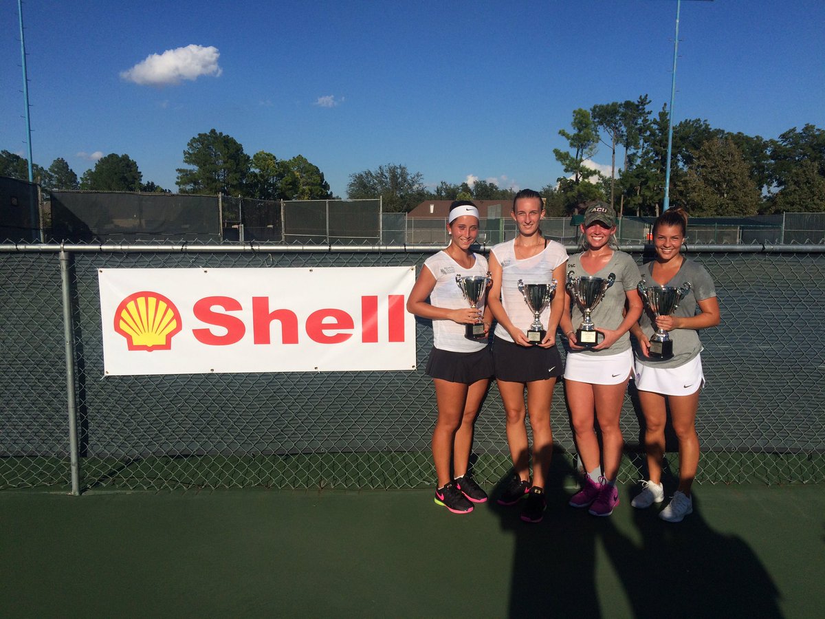 ACU defeated North Texas in the women's doubles final thriller 8-7!