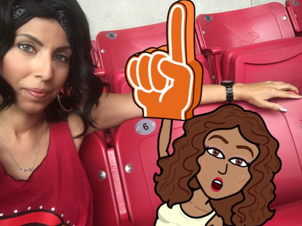 diva_camacho's tweet photo. Just hanging with my girl at today's cards game. #VirtuallyOfCourse https://t.co/qTyLOO6a3c
