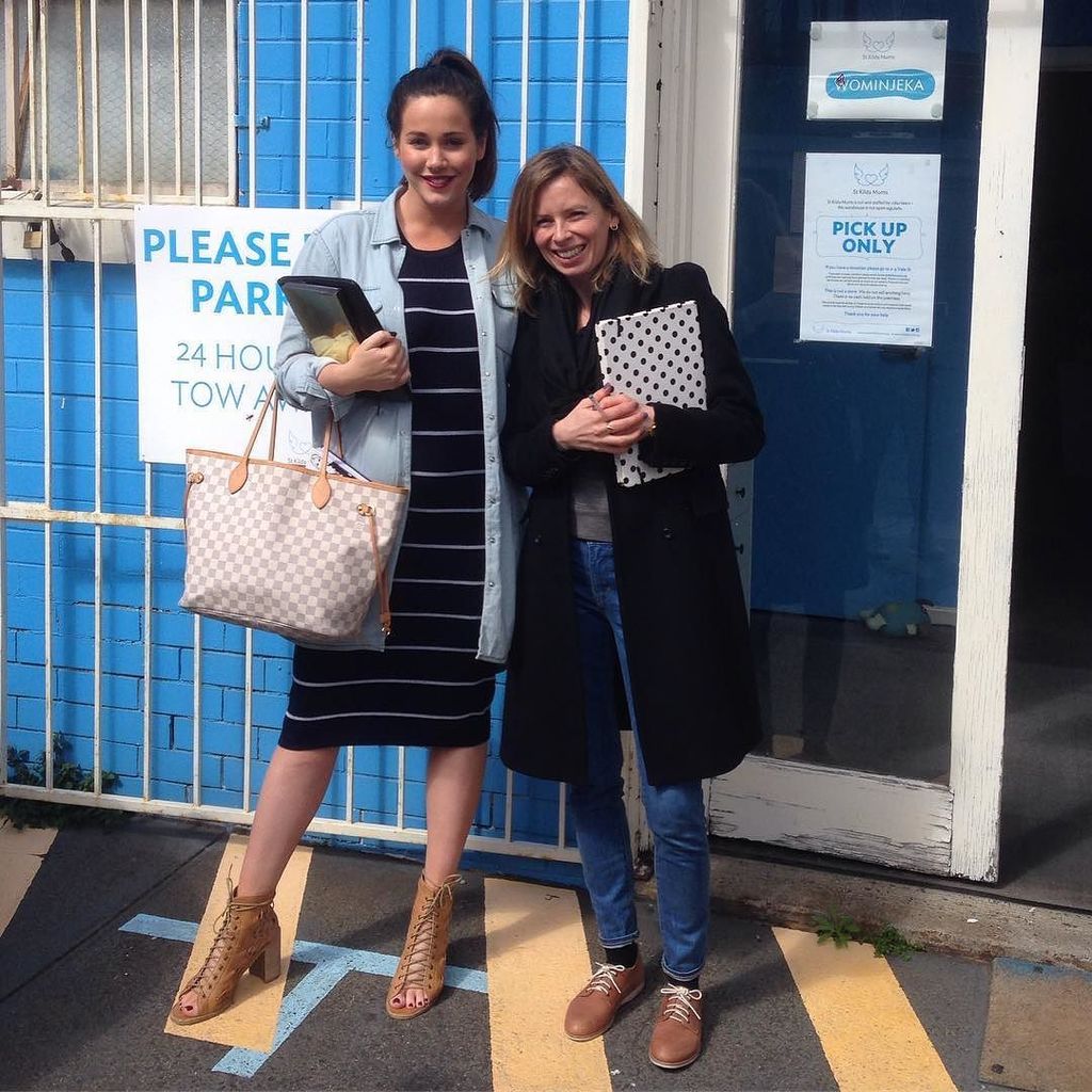 StKildaMums's tweet photo. Look who popped in today! Fiona gave @theyoungmummy a tour of our warehouses #watchthisspa… https://t.co/R8LlDcbyaD https://t.co/GeblNe4fDQ