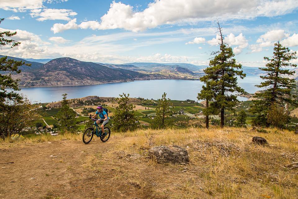 pacapenticton's tweet photo. At 1.4km long, 'Suffern to DQ' takes you to these types of views. #bikepenticton #penticton #visitpenticton #campbe… https://t.co/EJg0F7ZMT3