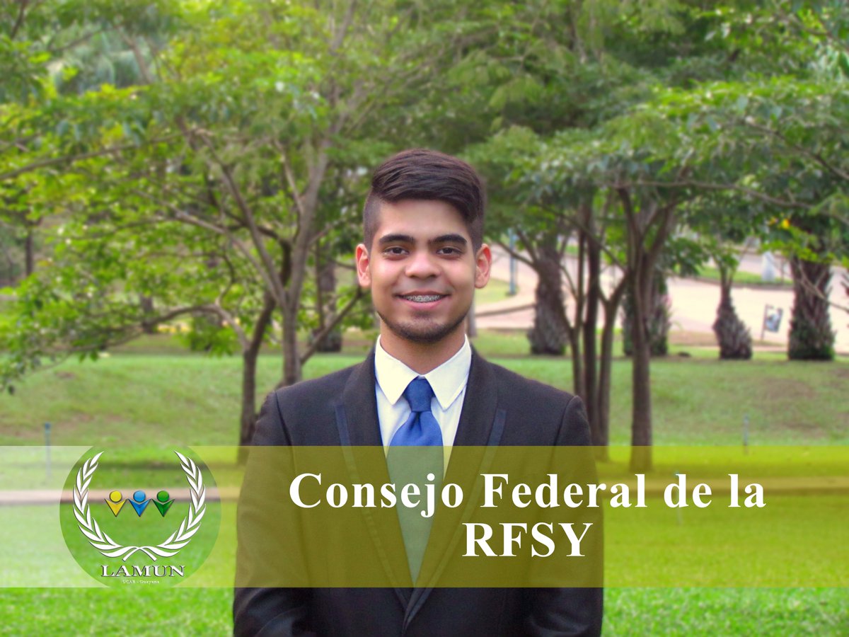 LAMUN_UCABG's tweet photo. Nuestro delegado en la Crisis Bicameral de la Transición de Yugoslavia: Osnarci Ramos. #UCMUN #Valencia #Guayana https://t.co/9vFch8LGRP