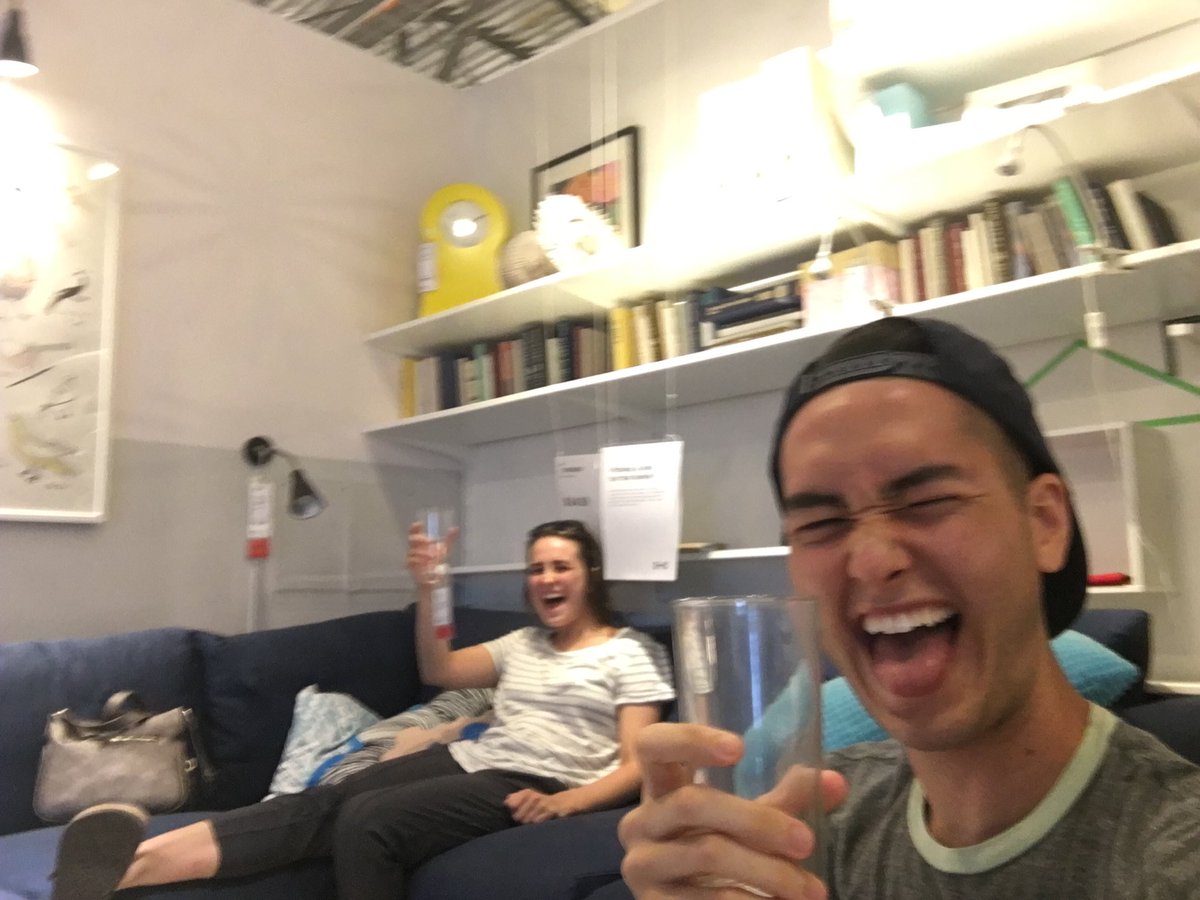 Rhinogate's tweet photo. All moved in. Can't believe we live here #UCNewport #OurLast https://t.co/hK3hddJL2m