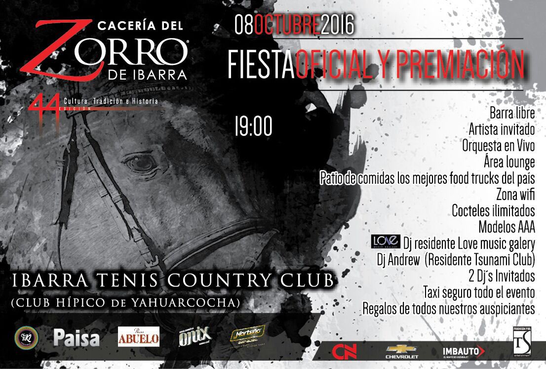 dni24_'s tweet photo. Se viene el mejor día del año!! 🐎😈🎉🤘🏽 pide tus entradas ahora! #Preventa #CaceríaDelZorro2016 #Ibarra #FiestaOficial https://t.co/FaUgS3LUEK