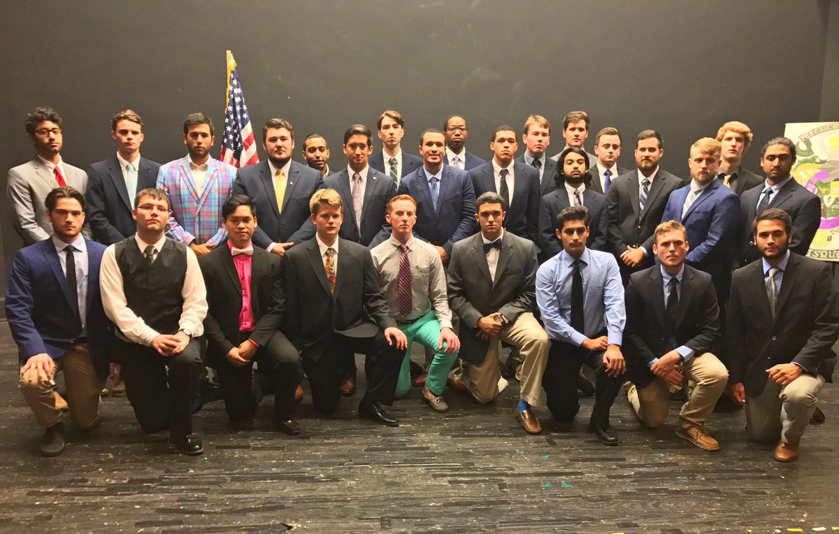 LambdaChiUNCG's tweet photo. Every Man, a Man. Welcome to the newest Associate Member Class of Phi Theta Zeta #RushLCA https://t.co/n181xLYRuQ