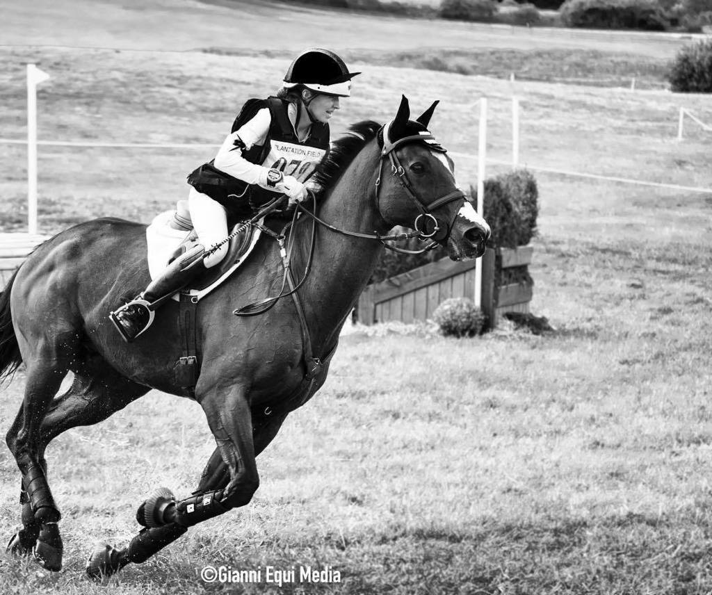 GianniEquiMedia's tweet photo. @odutton_eventing and Santa's Playboy on course at Plantation Field Septemberfest. #crossc… https://t.co/JdpQP0qvRb https://t.co/o4FT7N0NI8