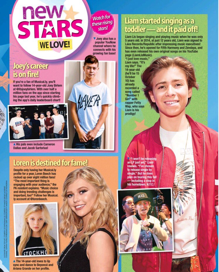 Big S/O to <a href="/J14Magazine/">J-14 Magazine</a> current issue 💯