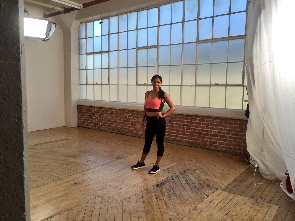 IrongirlNadia's tweet image. Fun day on set with @lumobodytech all day today in SF filming! #lumorun #lumobodytech