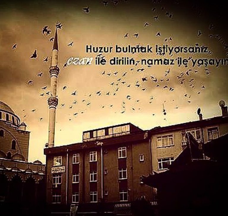 RT MehmetPazar2 Huzur bulmak istiyorsanız Ezan ile dirilin, Namaz ile
