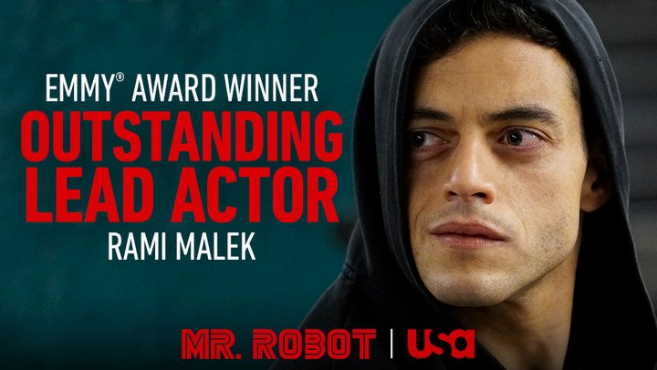 Mr. Robot on X: One person can change the world. @ItsRamiMalek has won the  Emmy Award for Outstanding Lead Actor. #MrRobot  / X