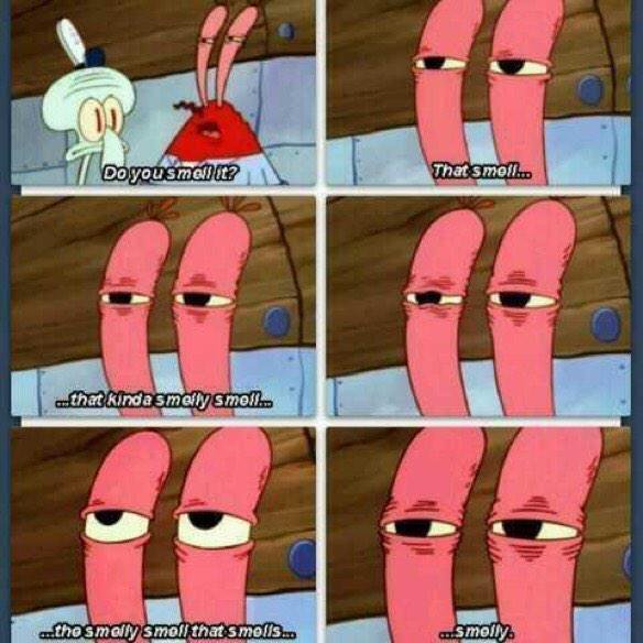 When you smell weed in public