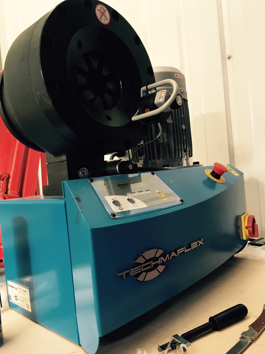 CondorInd's tweet photo. #Techmaflex S-Crimp 240 from @AllswageUK in & ready for action! ⚓️⚓️ https://t.co/30B0Ubro9G
