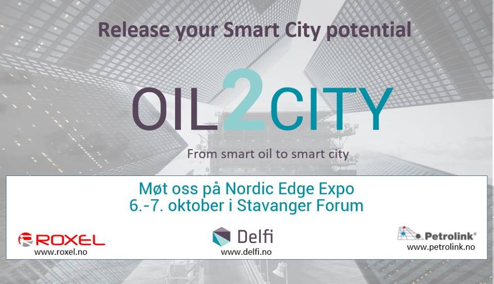 DelfiData's tweet photo. Kom og treff oss på Nordic Edge Expo Stand 135 -  6-7. Oktober 216 https://t.co/pv7PEdFRQU