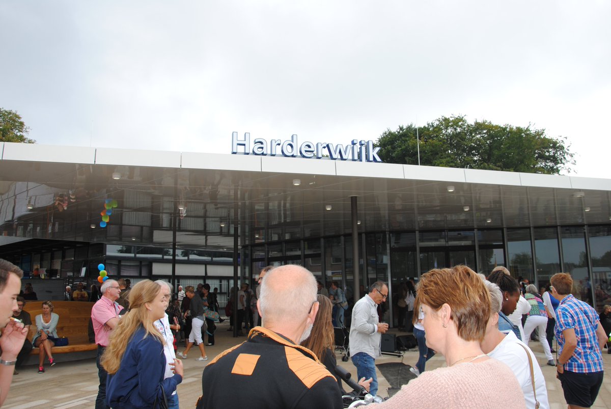 Station Harderwijk is nu offiieel geopend!