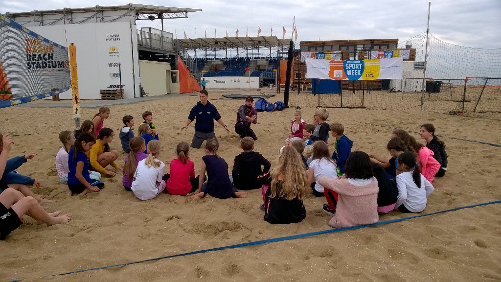Schoolsport Den Haag Gute Morgen Deutsche Schule Leuten Viel Spass Mit Die Ersten Sportpromotie Beachstadiumnl Nsw16