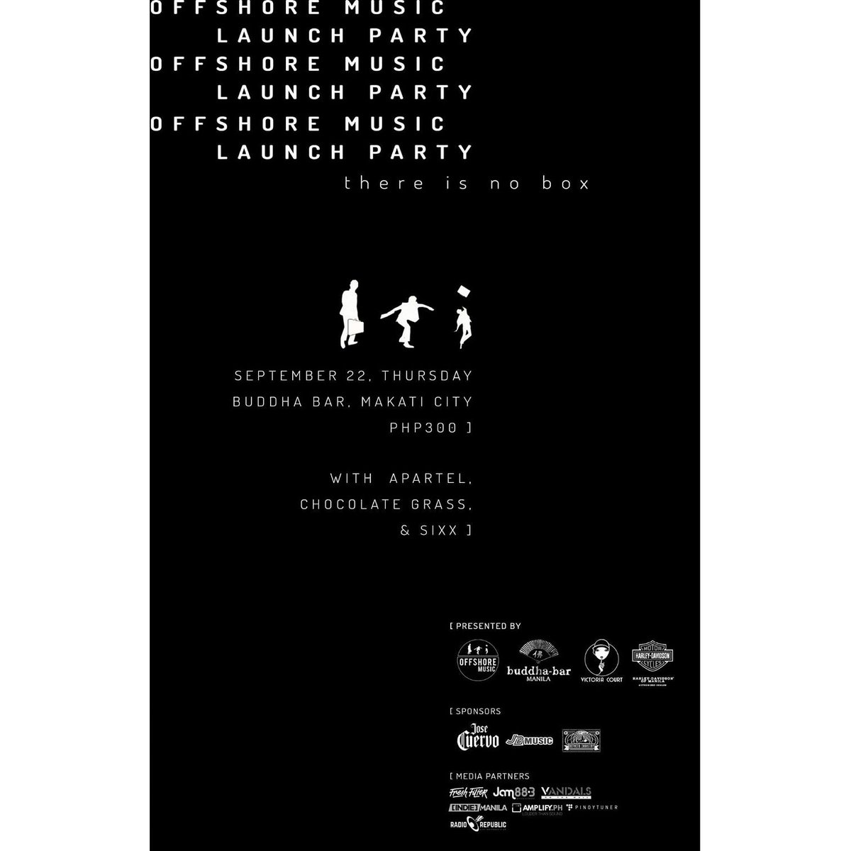 offshoremusicph's tweet photo. Join us as we share our vision with Manila's independent music scene. With Apartel, Chocolate Grass &amp; SIXX! https://t.co/QaVYaWPg9P